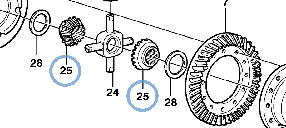 11103174 - Differential Side Gear