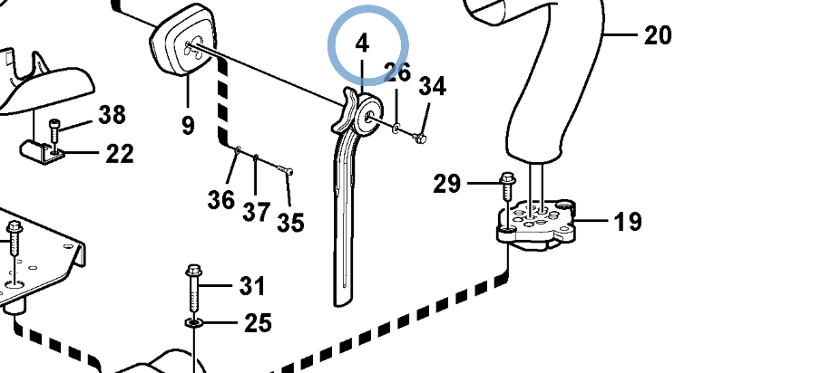 14568000 - Control Lever