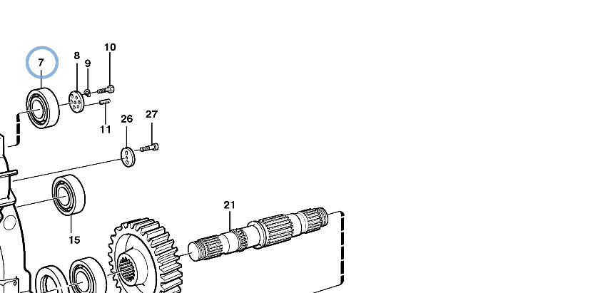 184697 - ROLLER BEARING