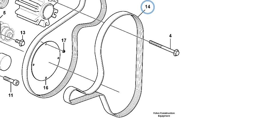 20459311 - V-Rıbber Belt