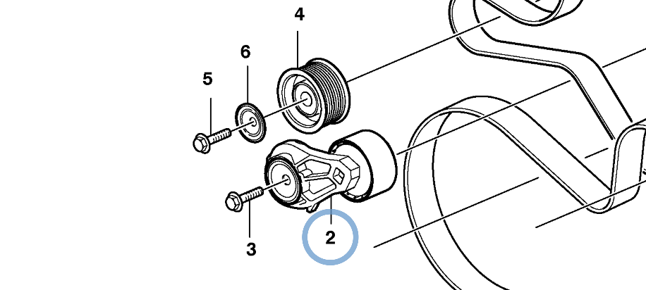 20935521 - Belt Tensioner